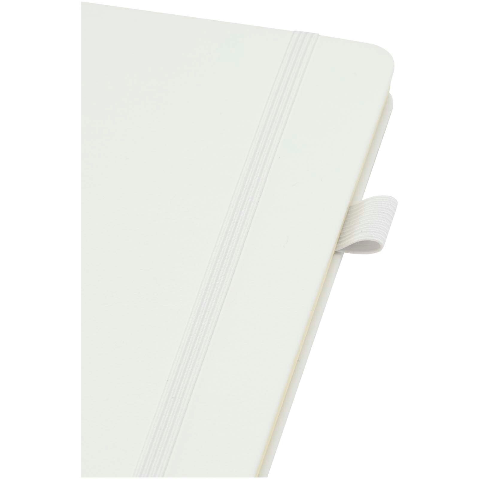 Liss A5 Hardcover Notizbuch aus recyceltem Kunststoff - weiss-484