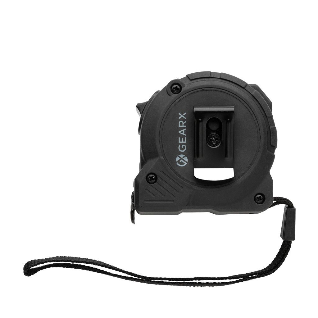 Gear X 5m Maßband mit langsamer/schneller Rückzugsfunktion - schwarz-219