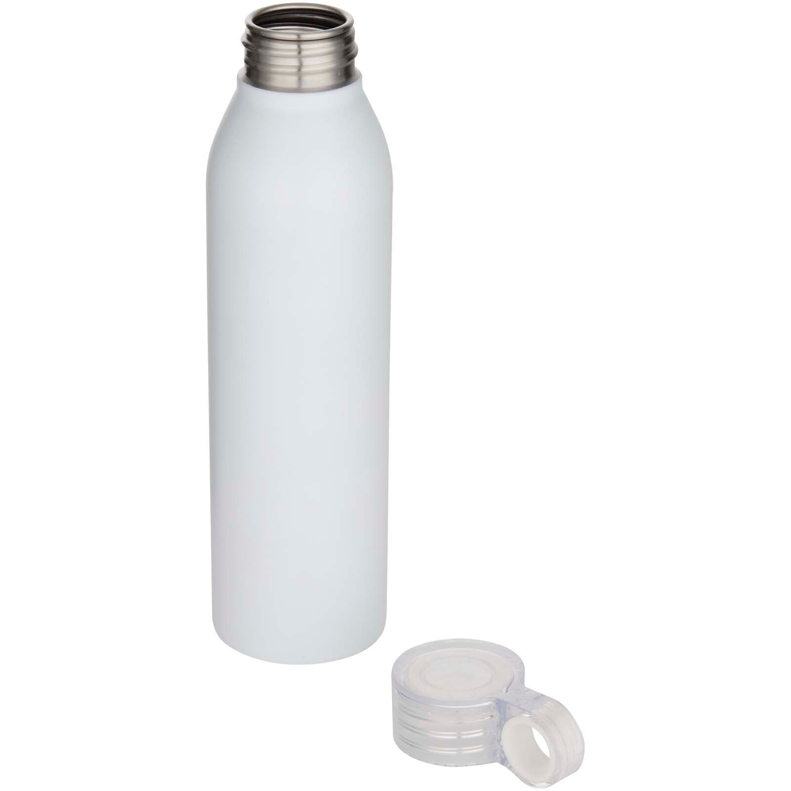Grom 650 ml RCS-zertifizierte Trinkflasche aus recyceltem Edelstahl - weiss-570