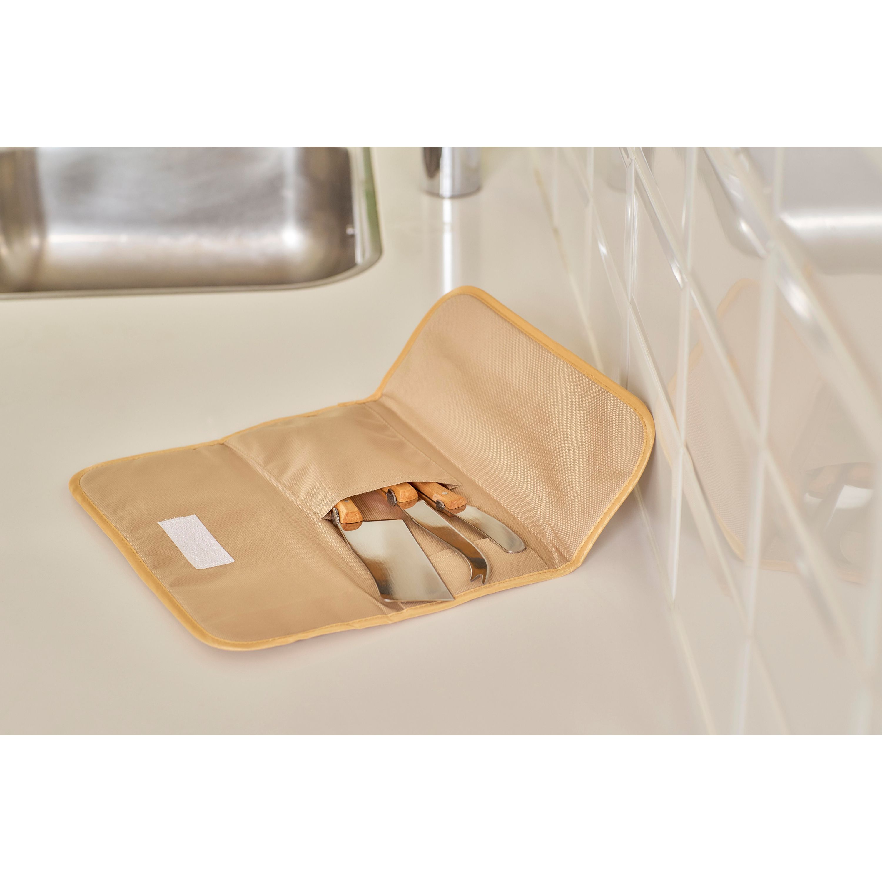 rPET-Schneidebrettchen-Set  - braun-233