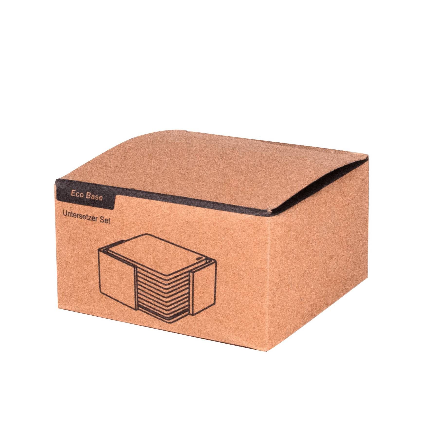 Filzuntersetzer ECO BASE - braun - grau-138