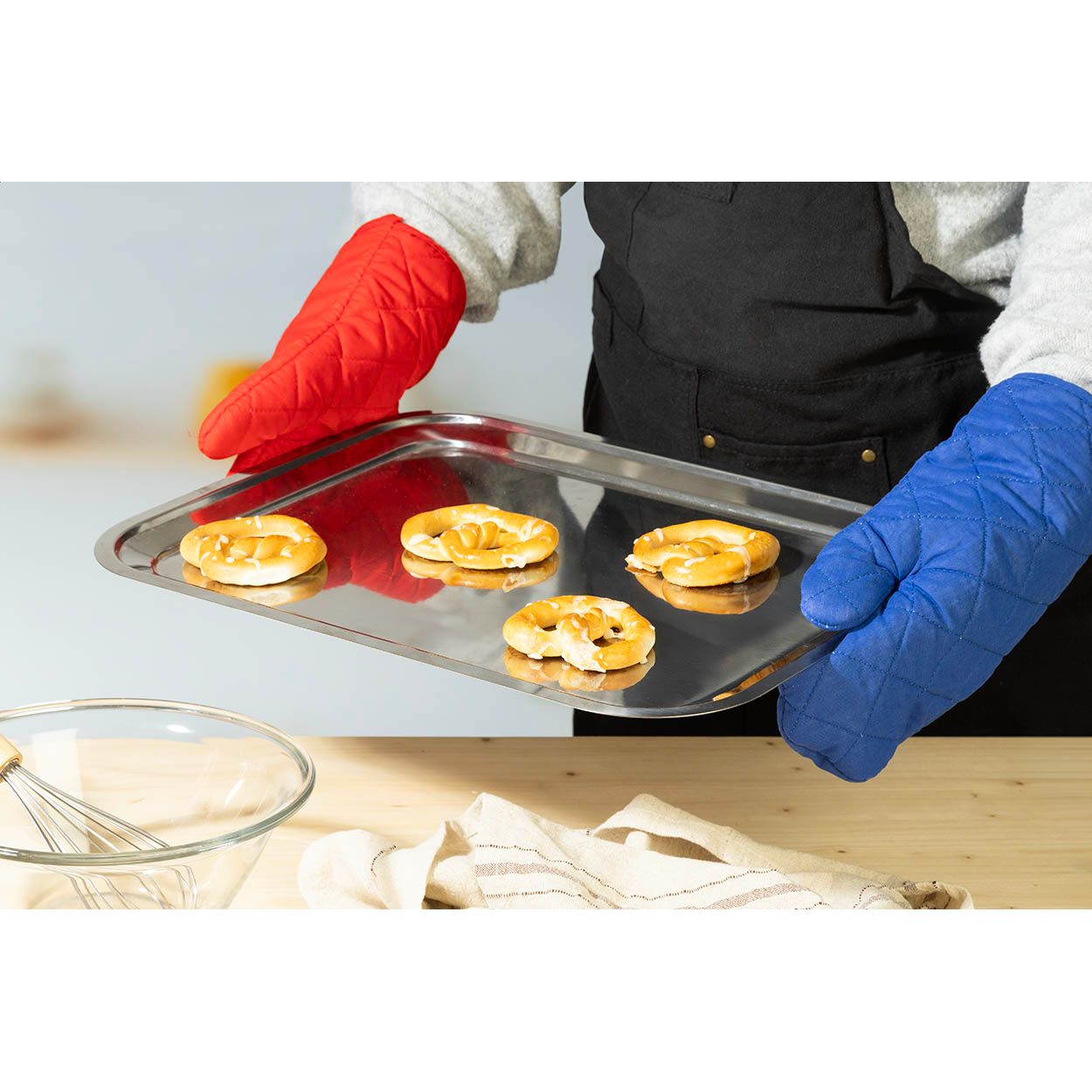 Challah Ofenhandschuh - rot-213