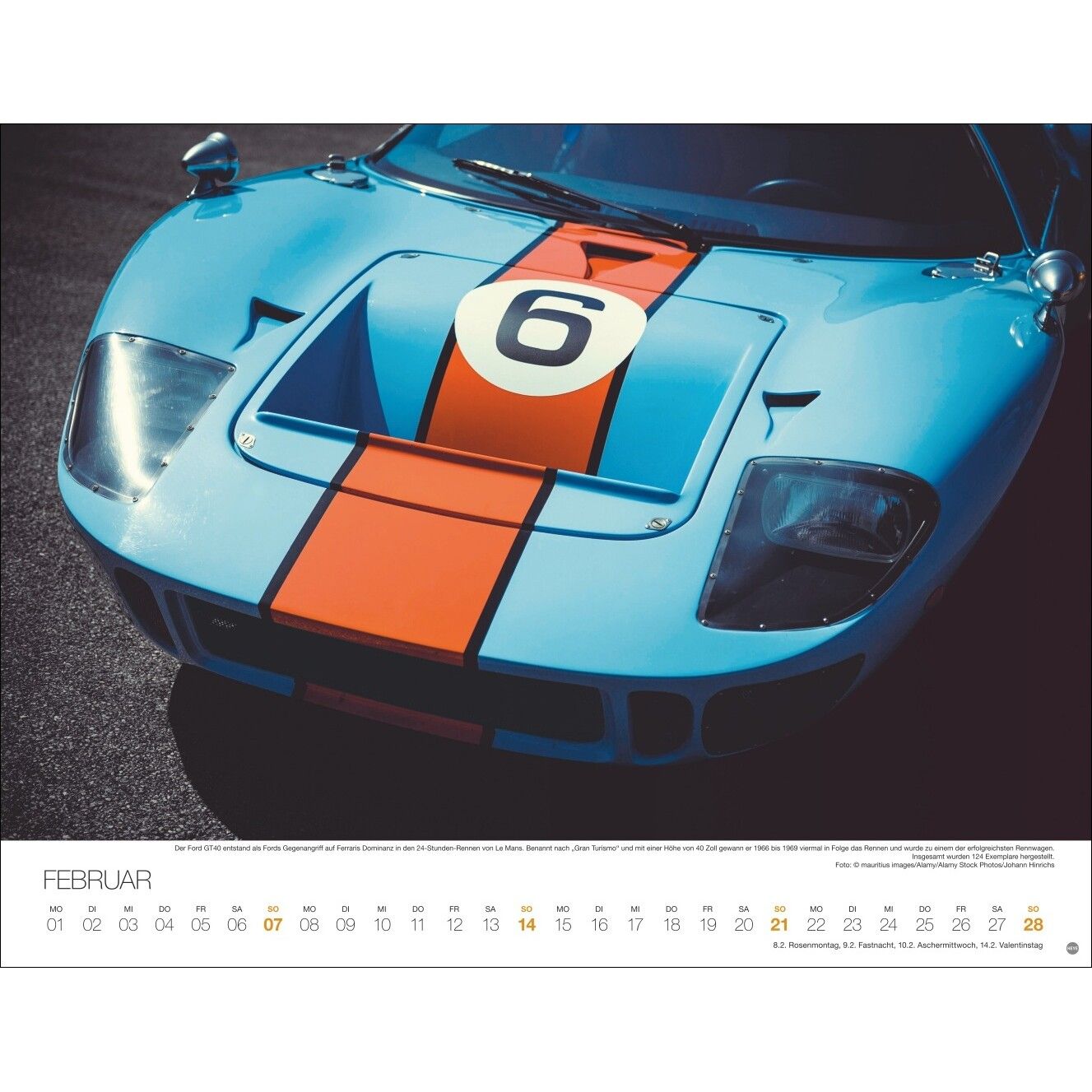 Legendäre Autos Posterkalender-742