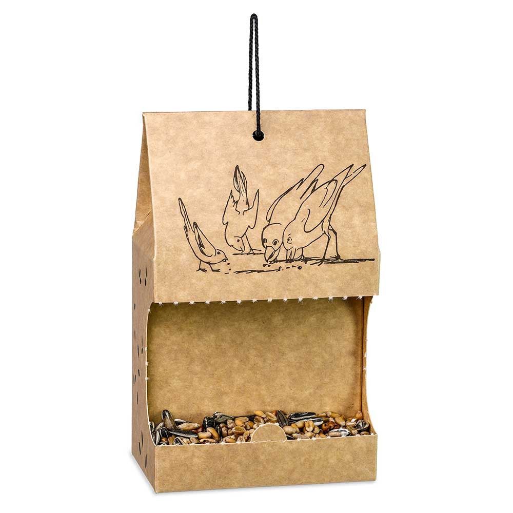 Vogelfutter To-Go - Werbeaufkleber-856
