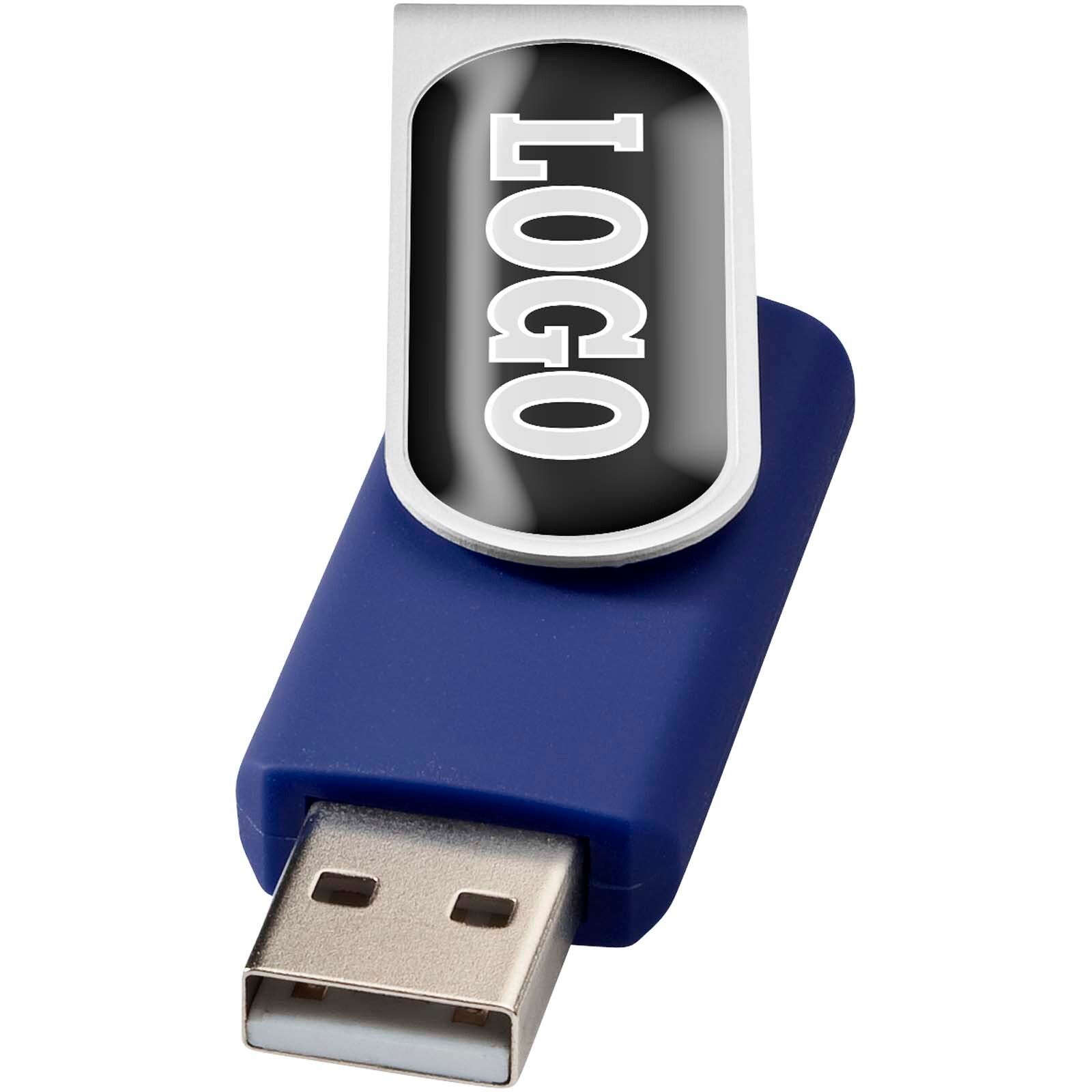Twister USB-Stick 3.0 mit Doming - blau - 16 GB-923