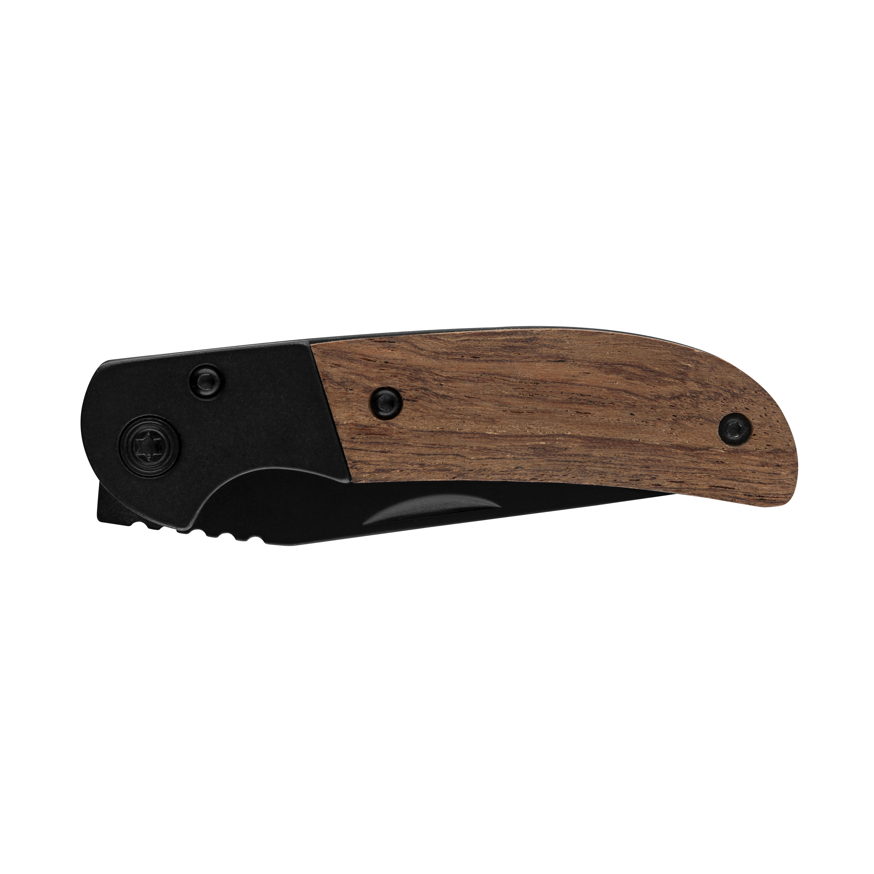 Metmaxx® Taschenmesser "Black&WoodCompakt" - braun-744