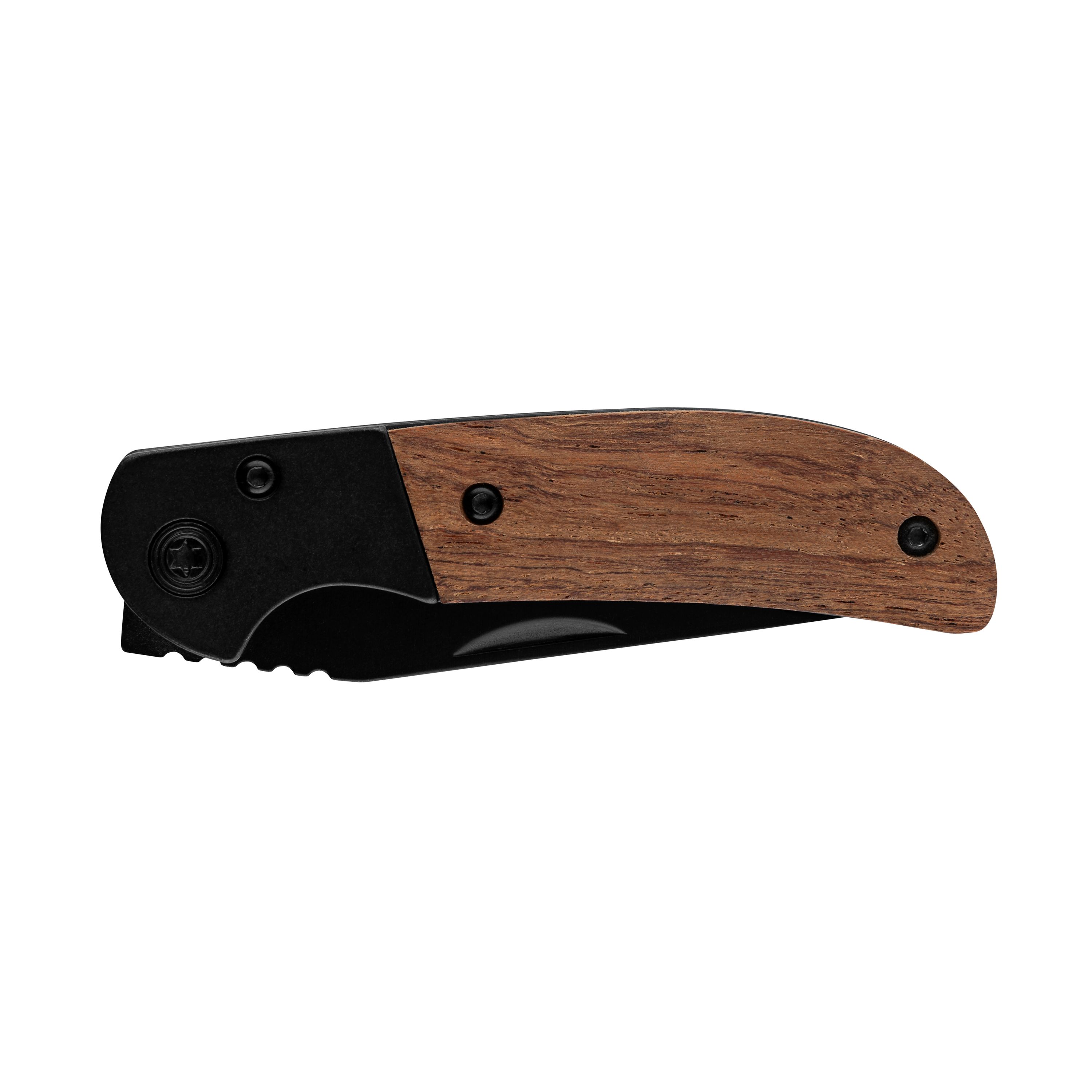 Metmaxx® Taschenmesser "Black&WoodCompakt" - braun-744