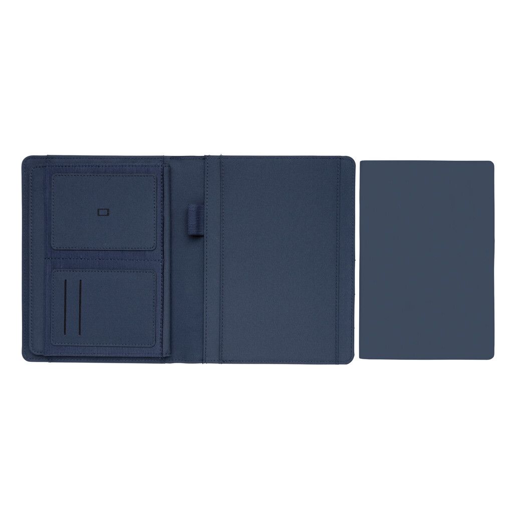 Impact AWARE™ RPET A5 Portfolio - navy blau-400