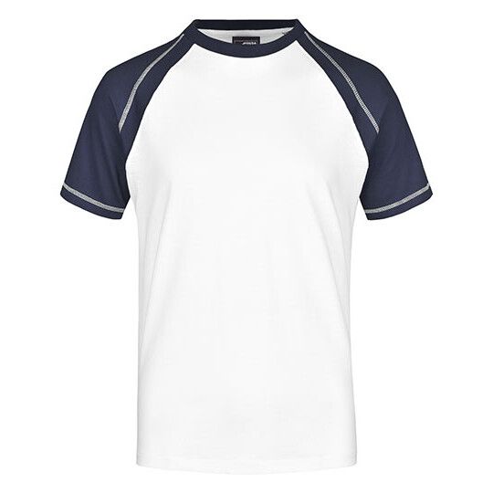 white - navy