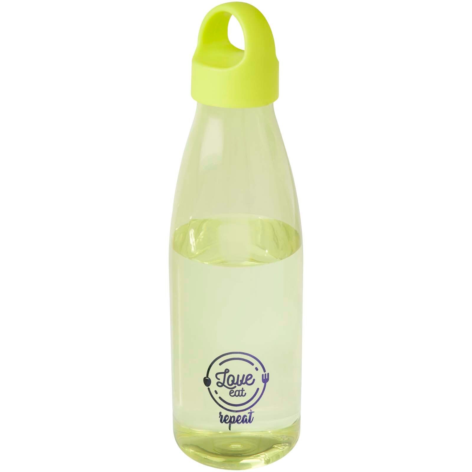 Bergen Trinkflasche aus recyceltem Kunststoff 800 ml - limone-233