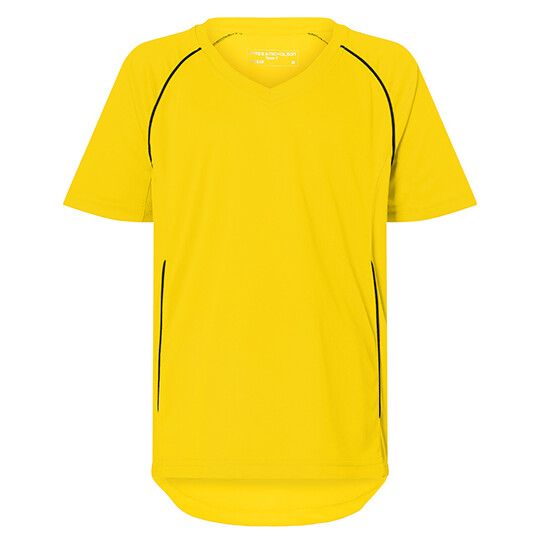 Junior Team Shirt - yellow - black-358