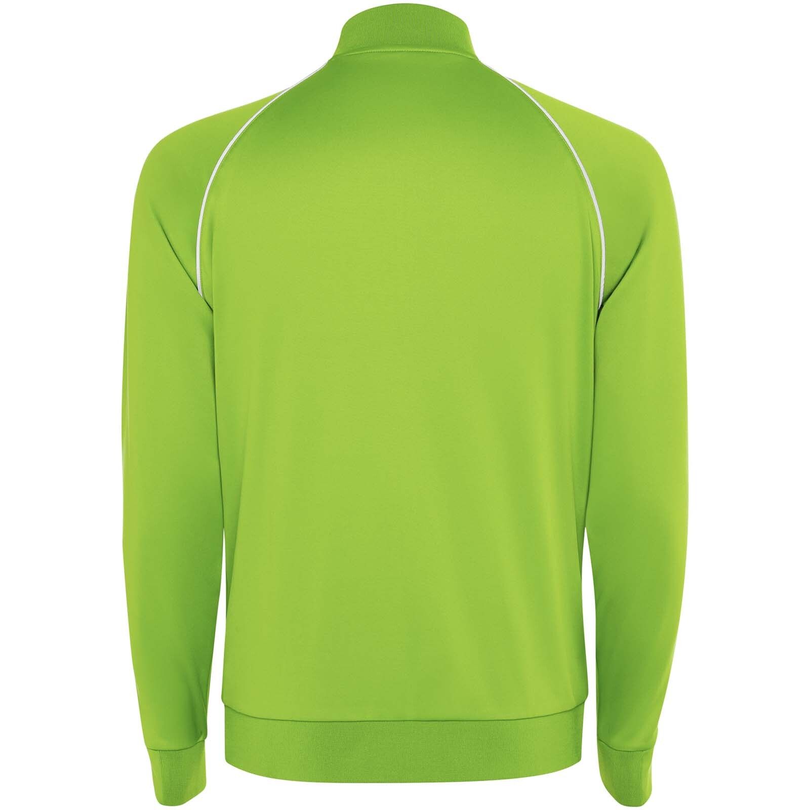 Valier Herren Sweatshirt mit durchgehendem Reißverschluss - fluorgrün-12