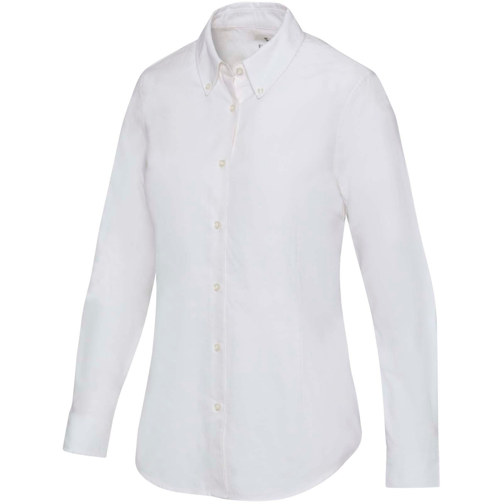 Sphene Oxford Bluse  - weiss - XL-283