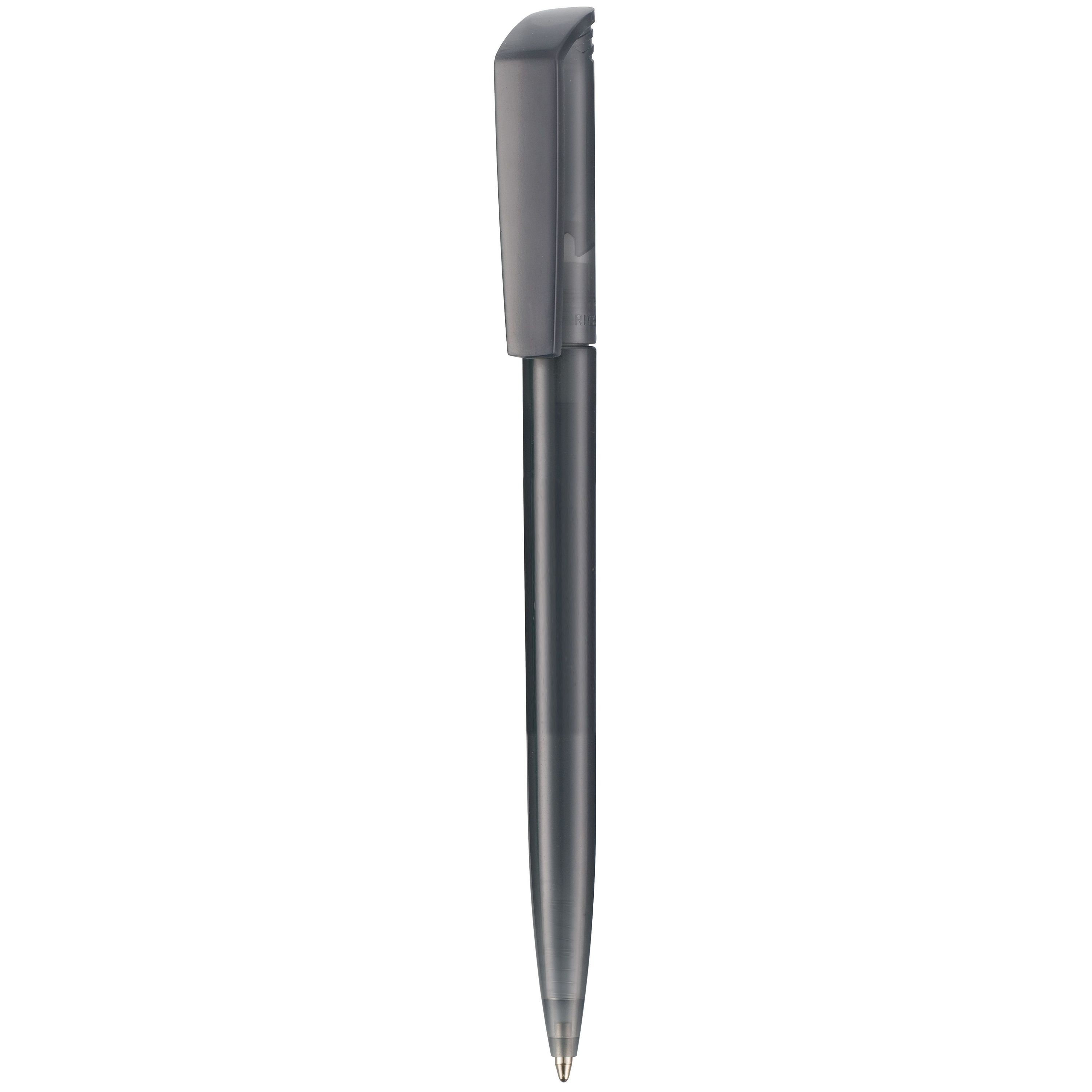 Kugelschreiber FLIP TRANSPARENT - smoke grey-862