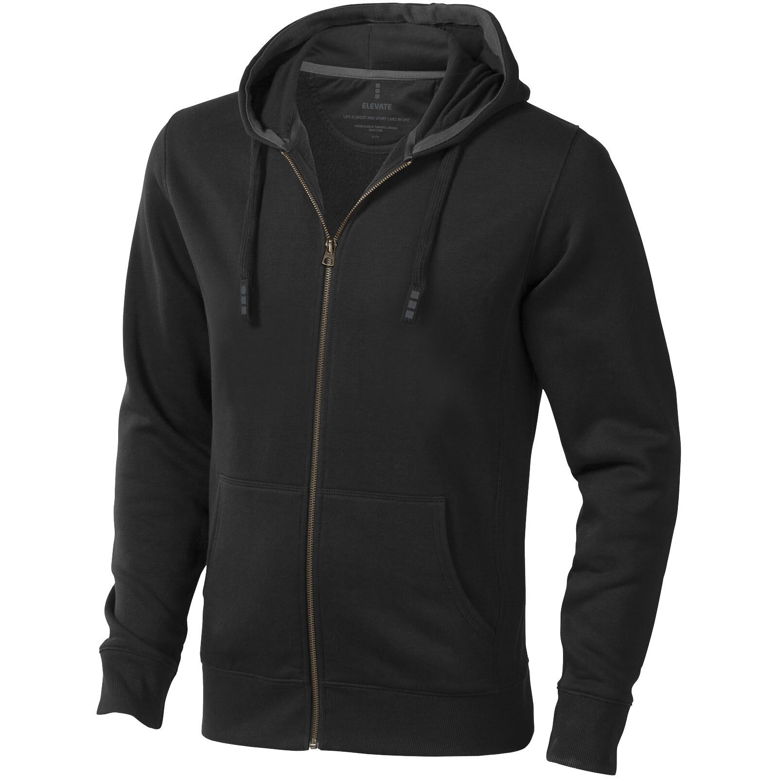 Arora Kapuzensweatjacke für Herren - schwarz - XXL-78