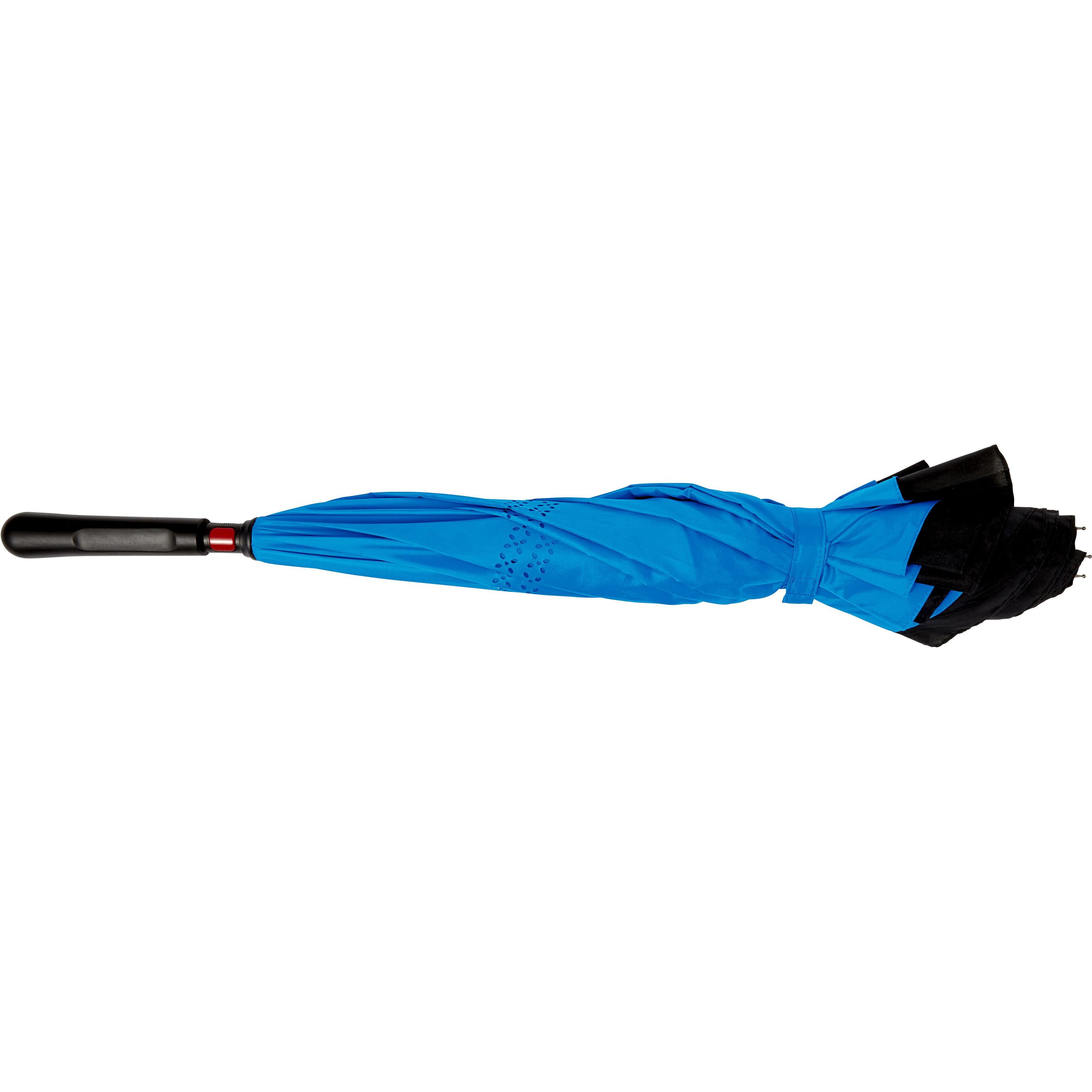Regenschirm aus Pongee-Seide Constance - hellblau-230