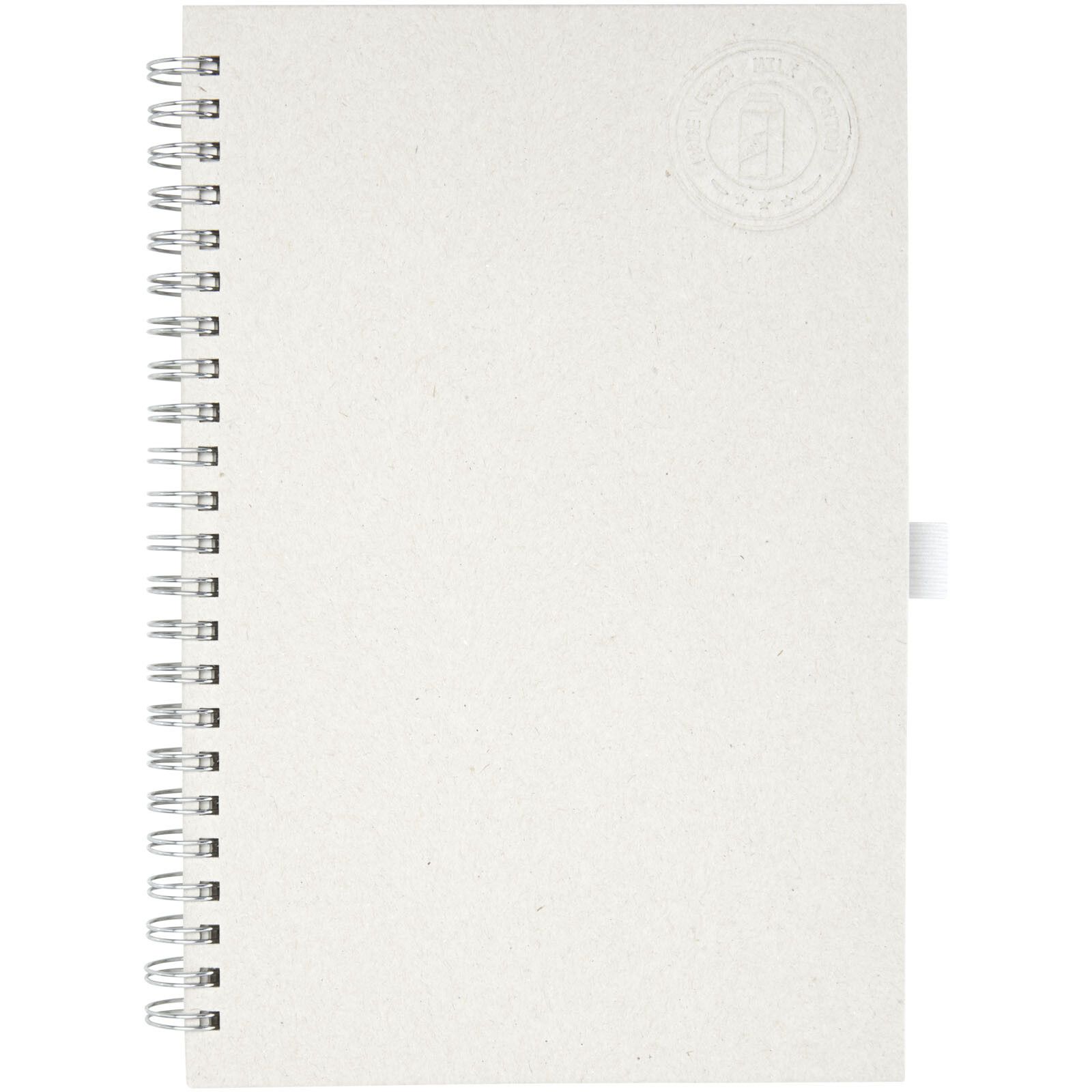 Dairy Dream A5 Spiral Notizbuch aus recyceltem Milchkarton - offwhite-885