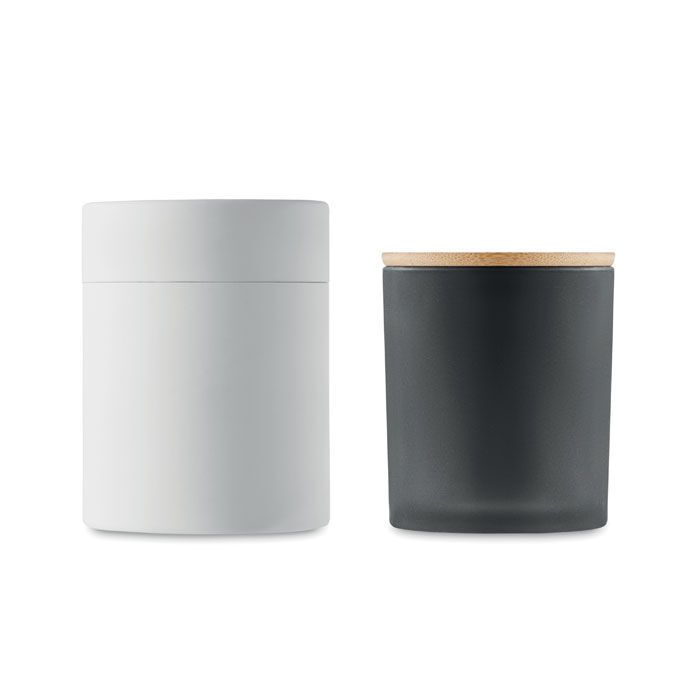 Kerze im Glas 200 g KEOPS MEDIUM - schwarz-549
