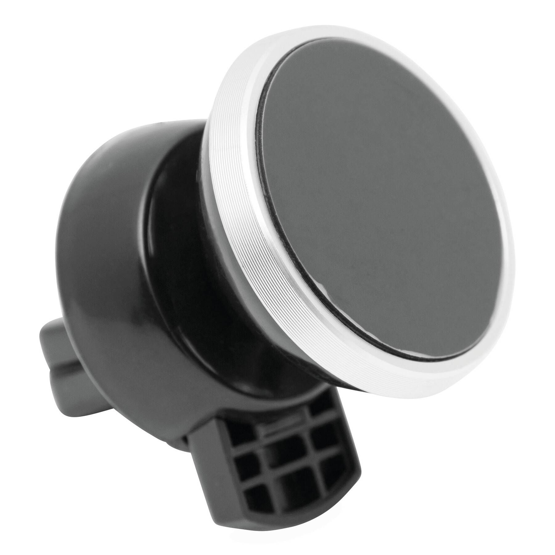 Magnet Telefonhalter FLUX - schwarz - silber-295