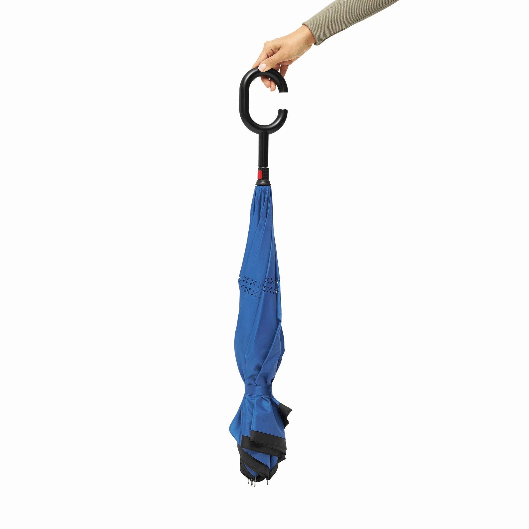 Stockschirm FLIPPED - blau - schwarz-744