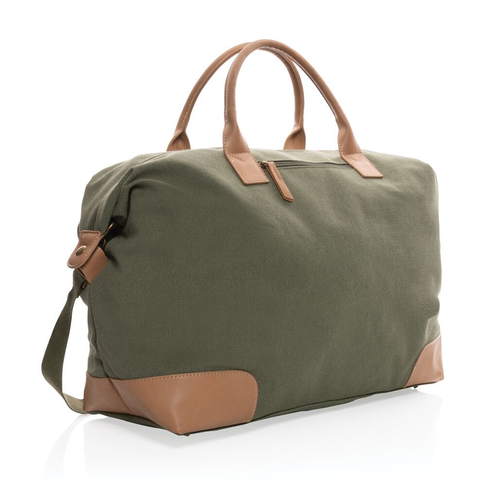 Impact AWARE™ 16 oz. rCanvas große Wochenendtasche - grün-337