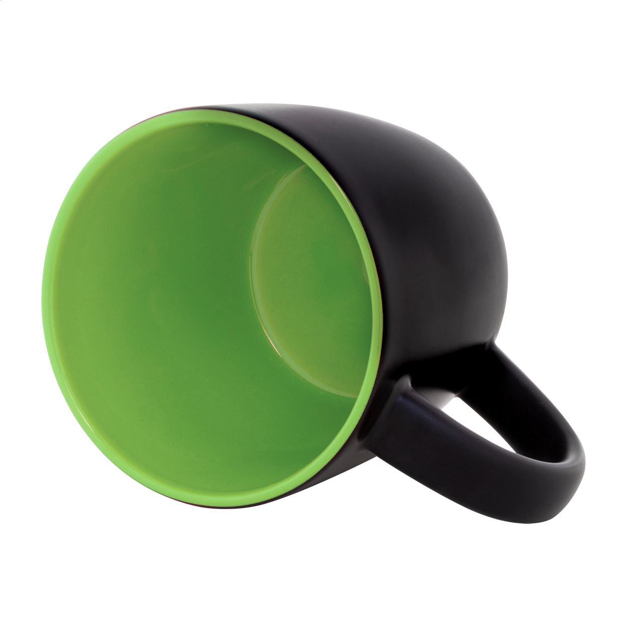 Sculptus Tasse - grün - schwarz-363