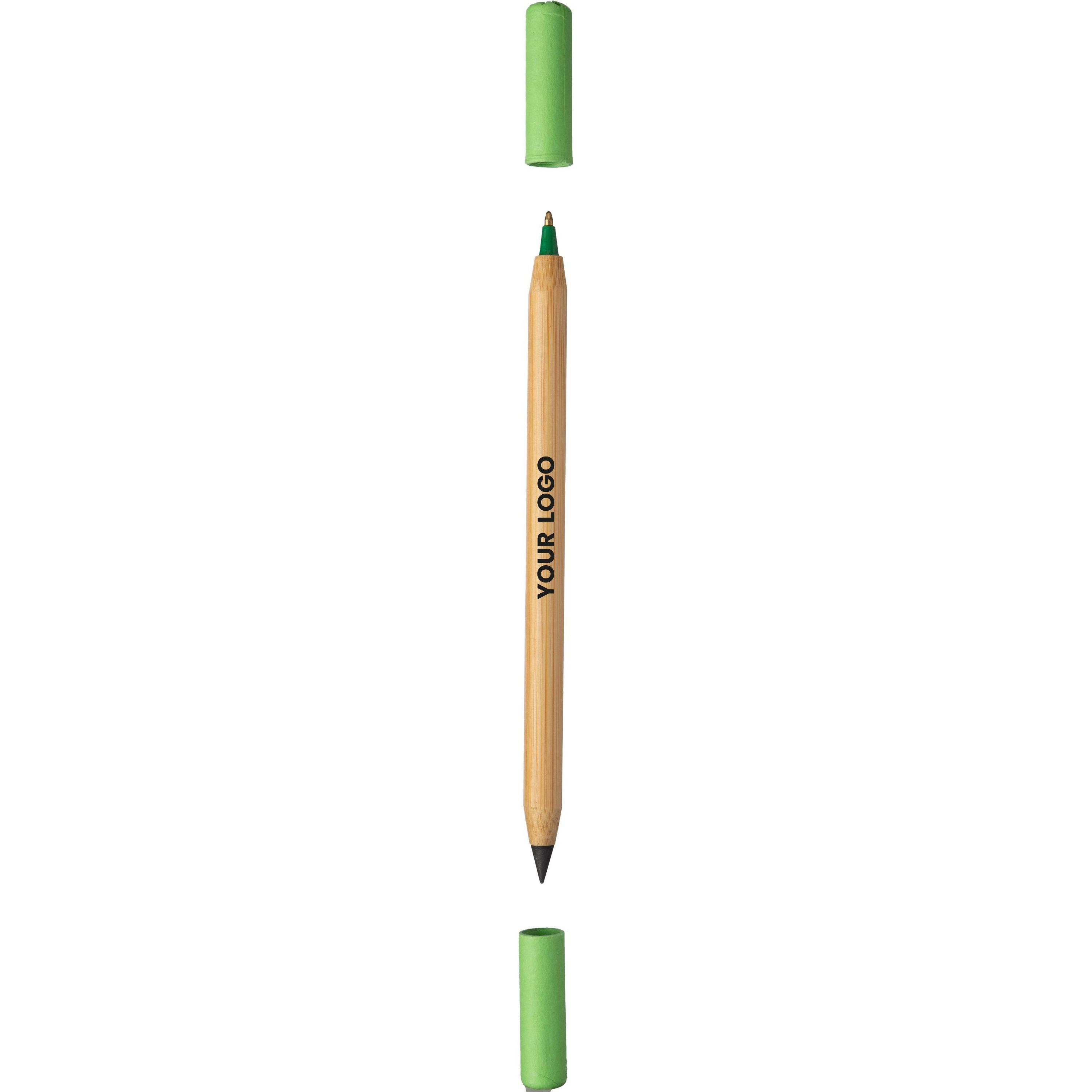 Bambus endloser Bleistift Wolfgang - braun-536
