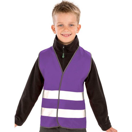 Junior Safety Vest - fluorescent yellow-756