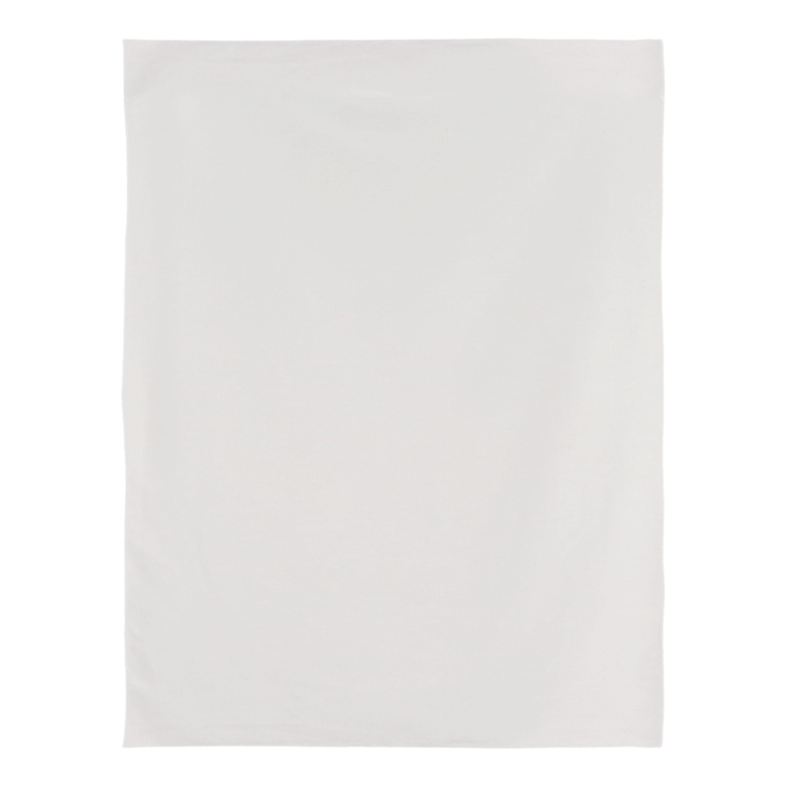 Polarfleece-Decke OEKO-TEX®  Sublimation 130 x 170 cm 290 g/m² - weiss-805