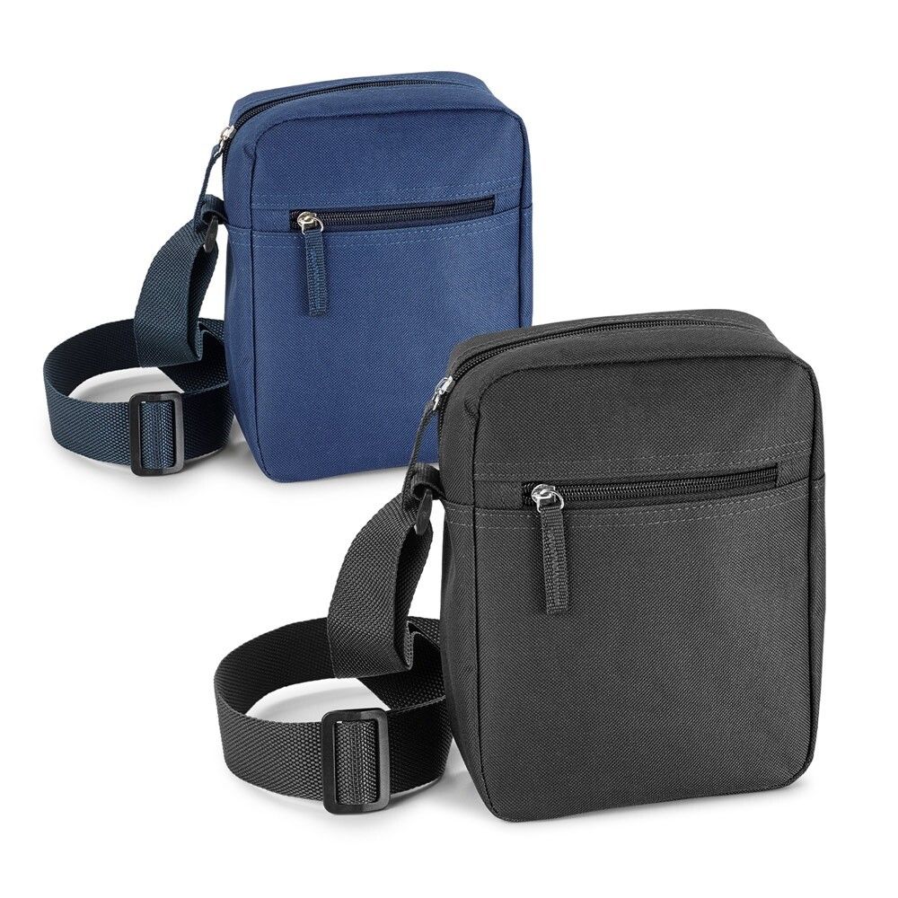 LAHORE Schultertasche aus 600D - blau-954