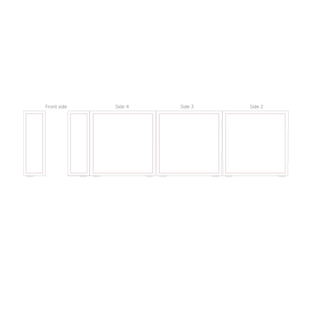 Veredelungsposition Box - 4 Sides Rundum