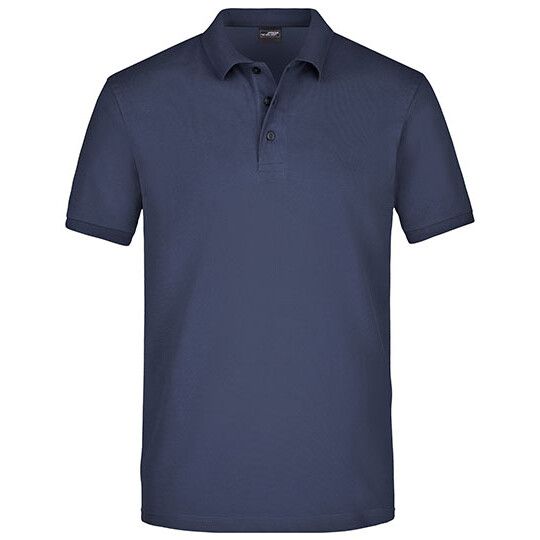 Men´s Elastic Polo Piqué - navy-712