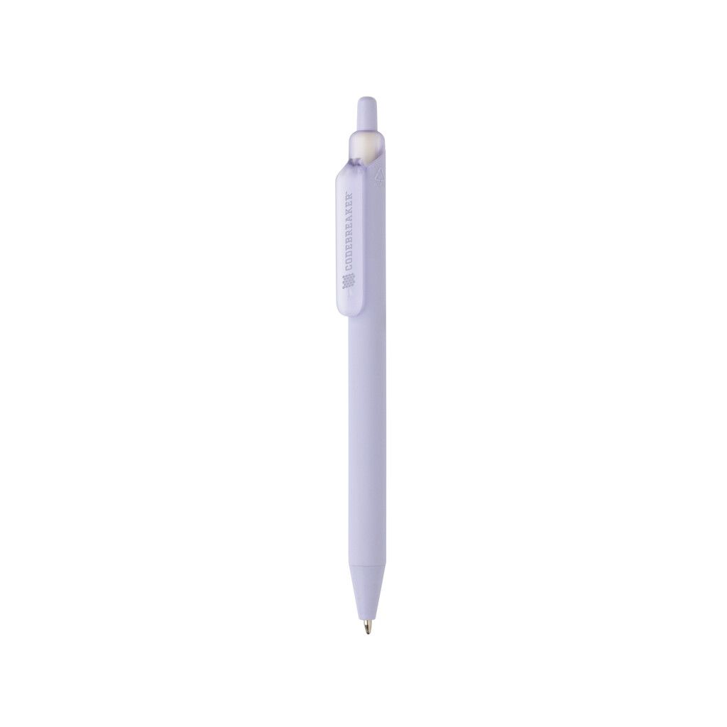 Tide Smooth Touch Stift aus GRS zertifiziert recyceltem ABS - lila-842