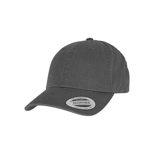 Low Profile Garment Wash Cap - grey-951