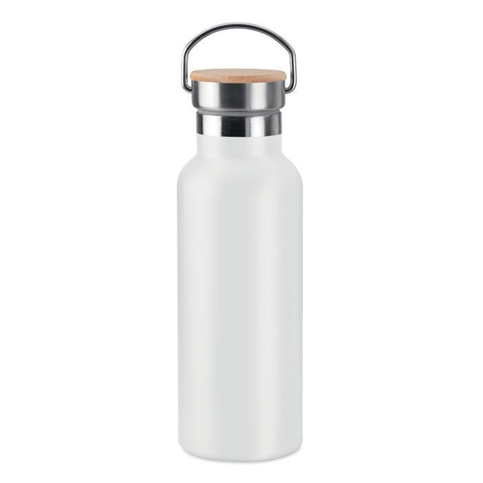 Isolierflasche 500ml HELSINKI - weiß-845