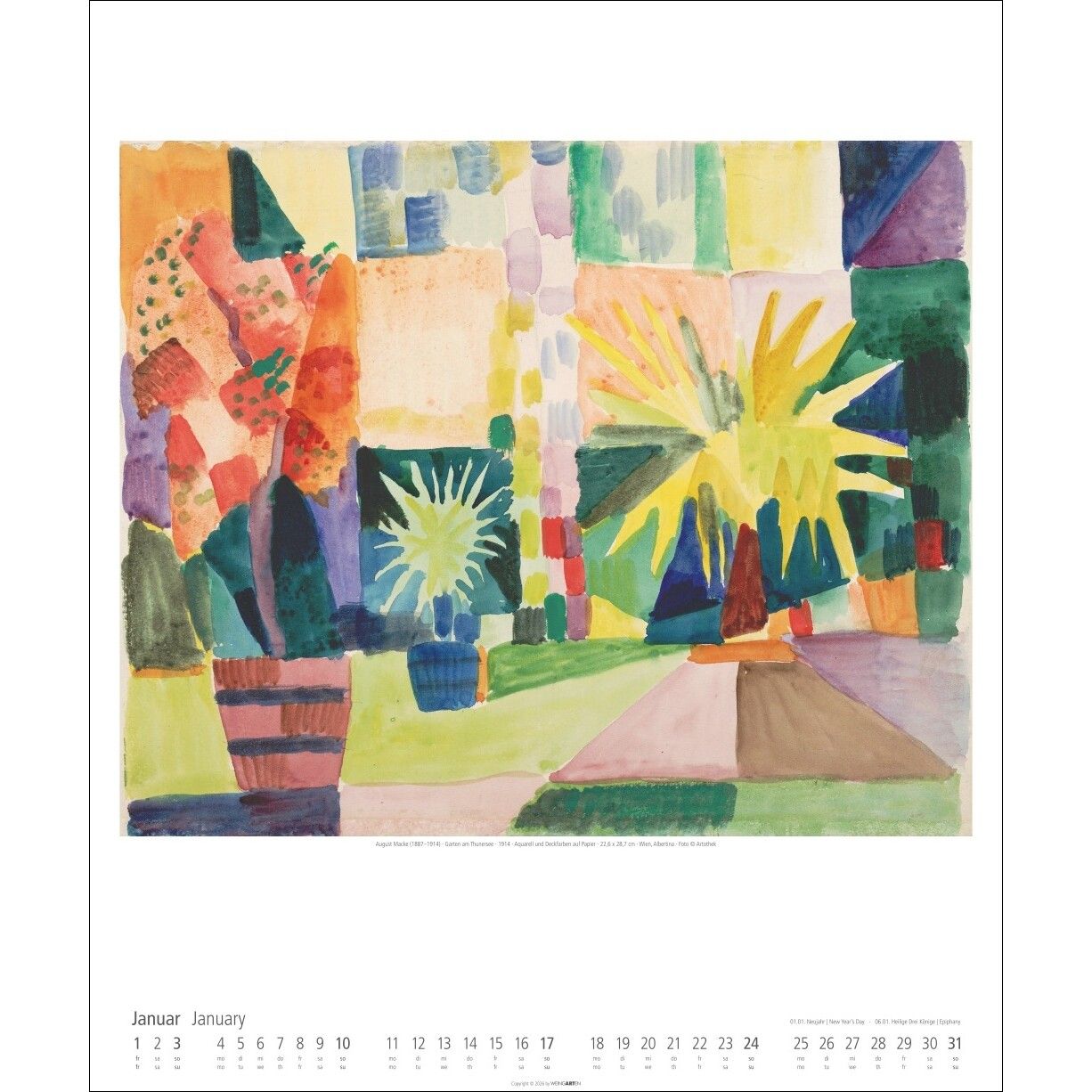 Der Blaue Reiter - Kunst & Kultur Kalender-726