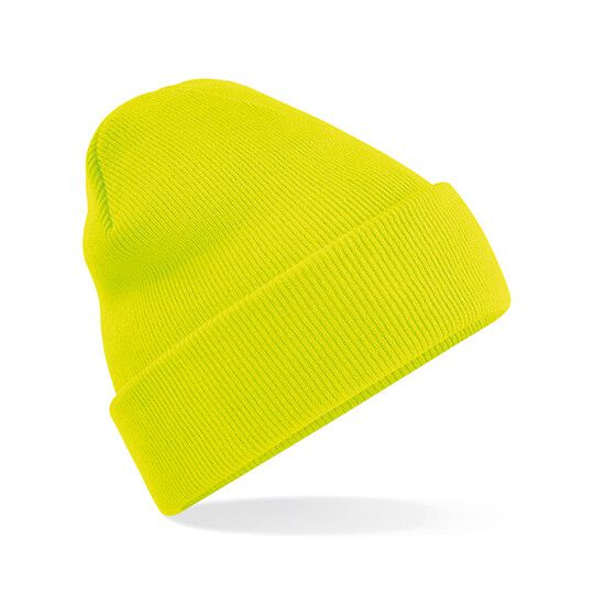 Original Cuffed Beanie - fluorescent yellow-304