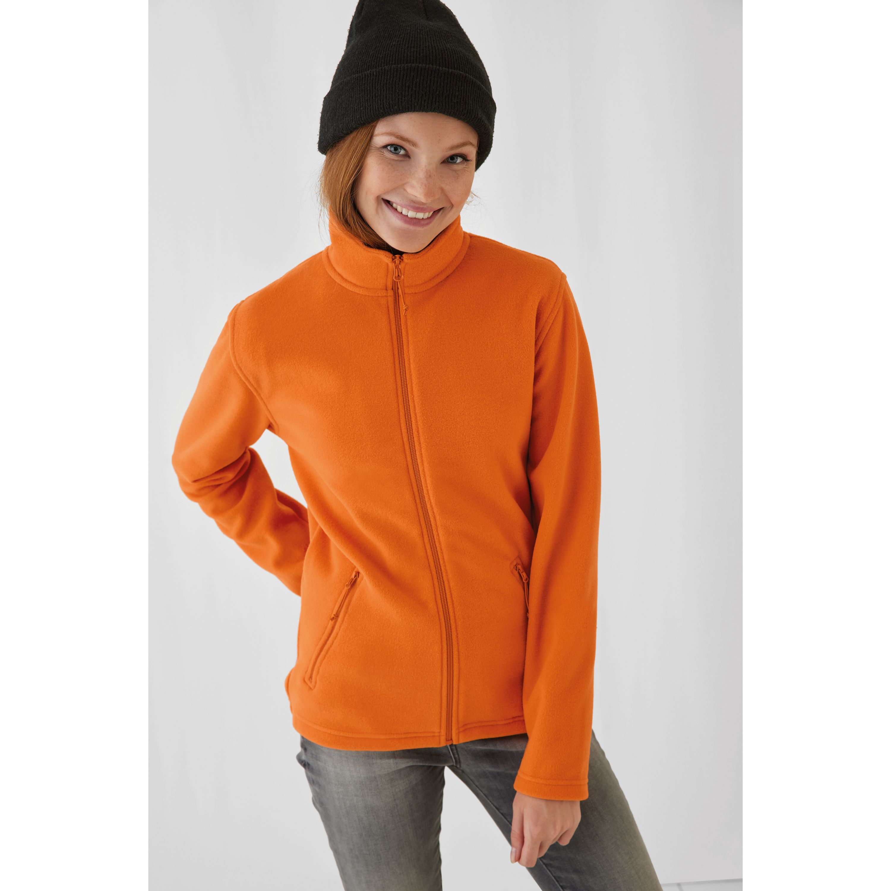 Women´s Microfleece-Duo ID.501 - pumpkin orange - M-901