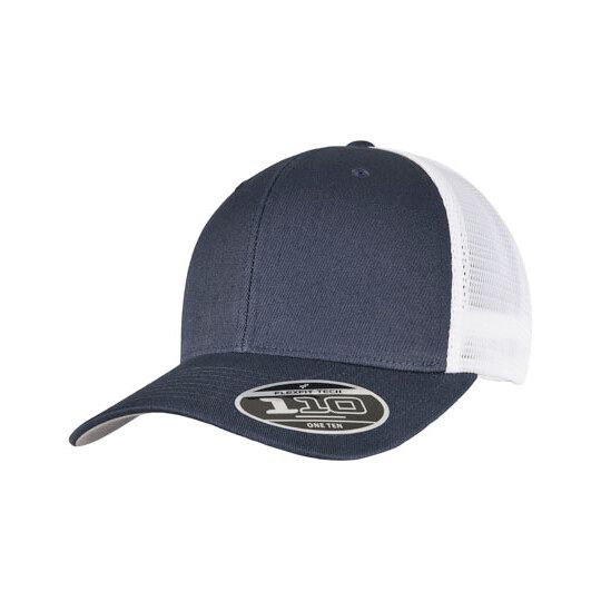 110 Mesh 2-Tone Cap - melange charcoal - black-384