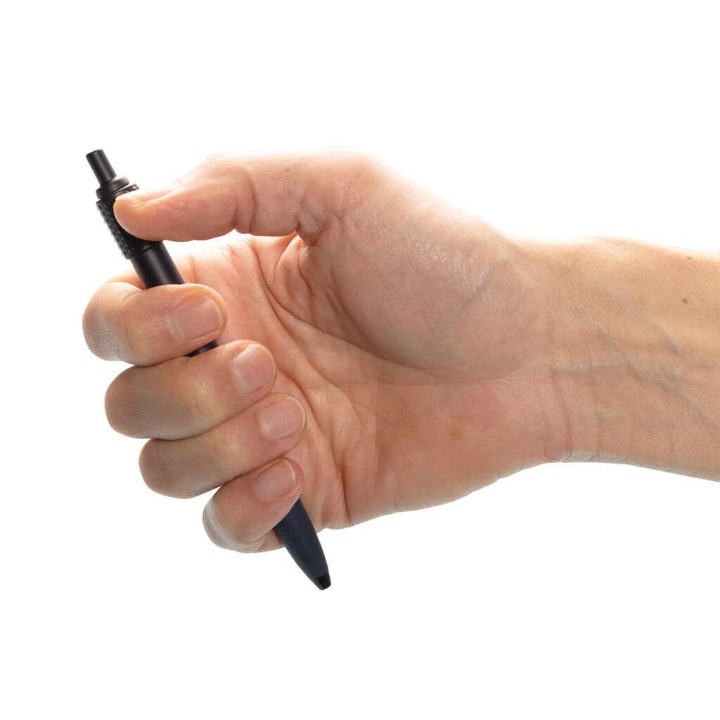Quill-Anti-Stress-Stift aus GRS rec. rABS - navy blau-177