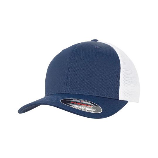 Flexfit Ultrafibre & Airmesh 2-Tone Cap - navy - white-769