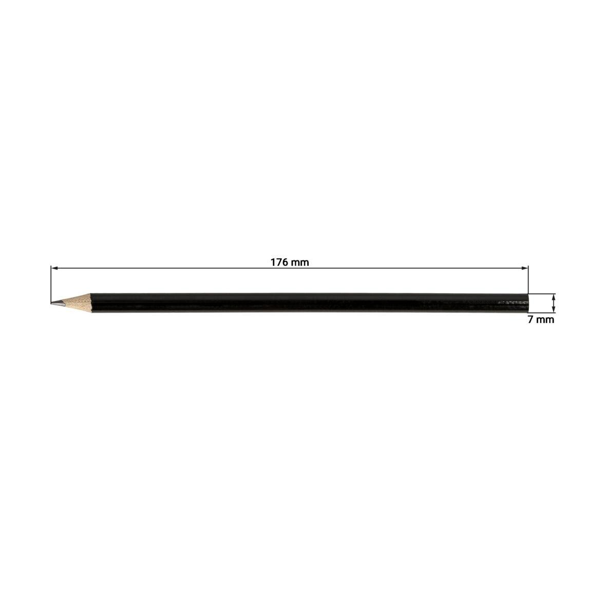 Bleistift Black - schwarz-495