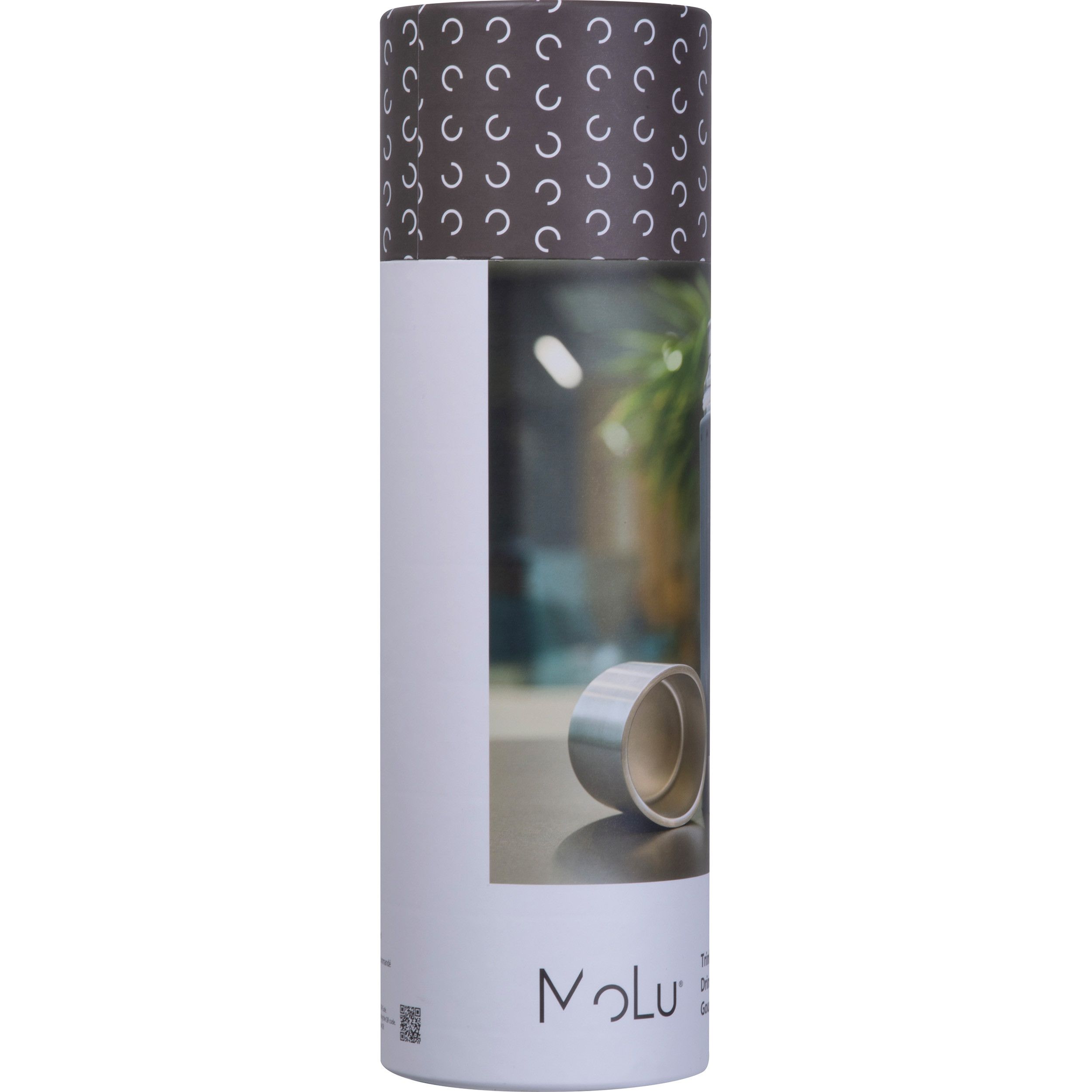 MoLu Edelstahlflasche kupferisoliert Saint Albans - anthrazit-707