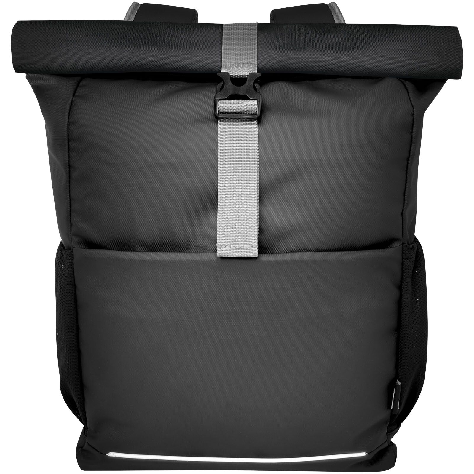 Aqua 15" wasserabweisende Fahrradtasche aus GRS Recyclingmaterial 20 L - schwarz-597