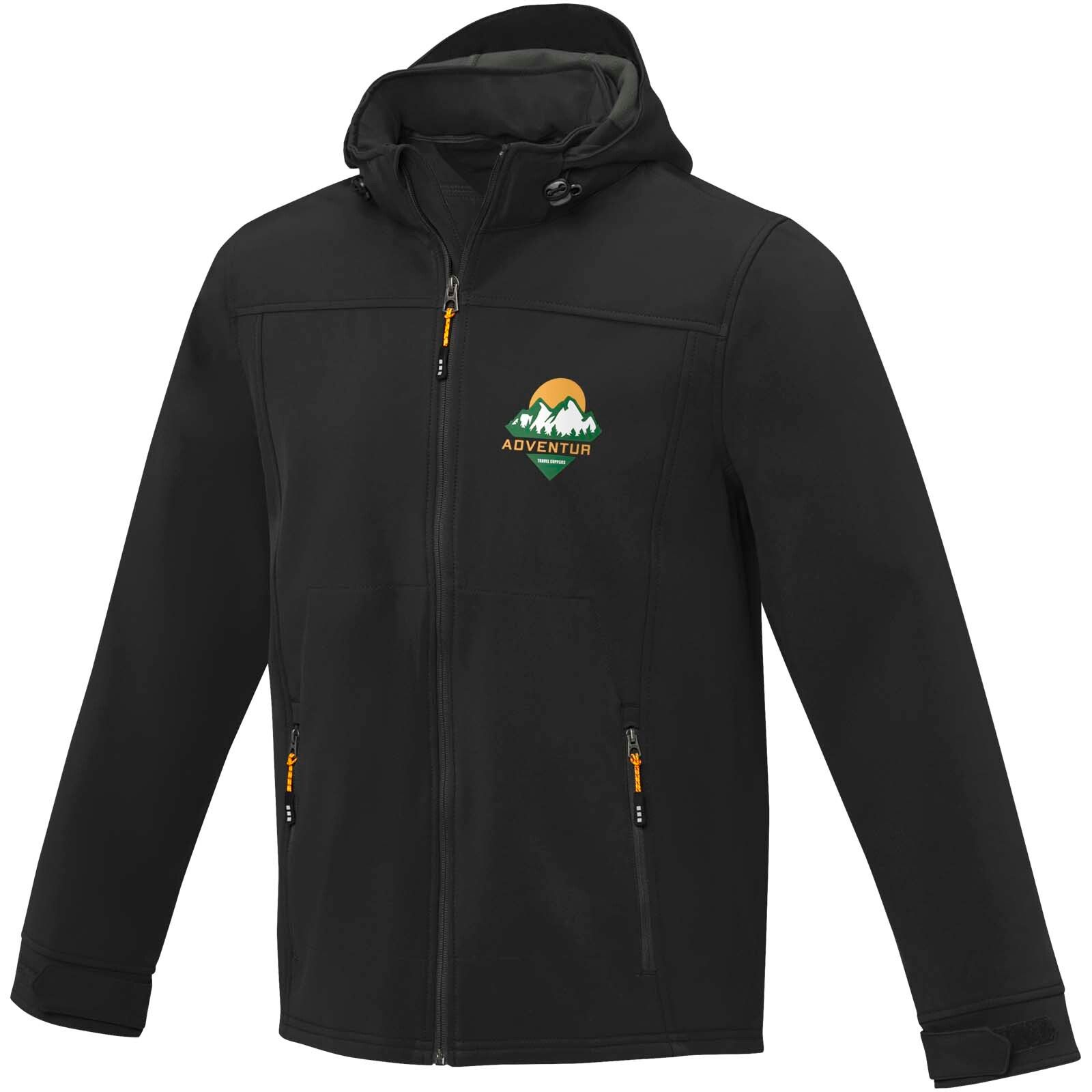 Langley GRS Softshelljacke für Herren aus recyceltem Material - schwarz-217