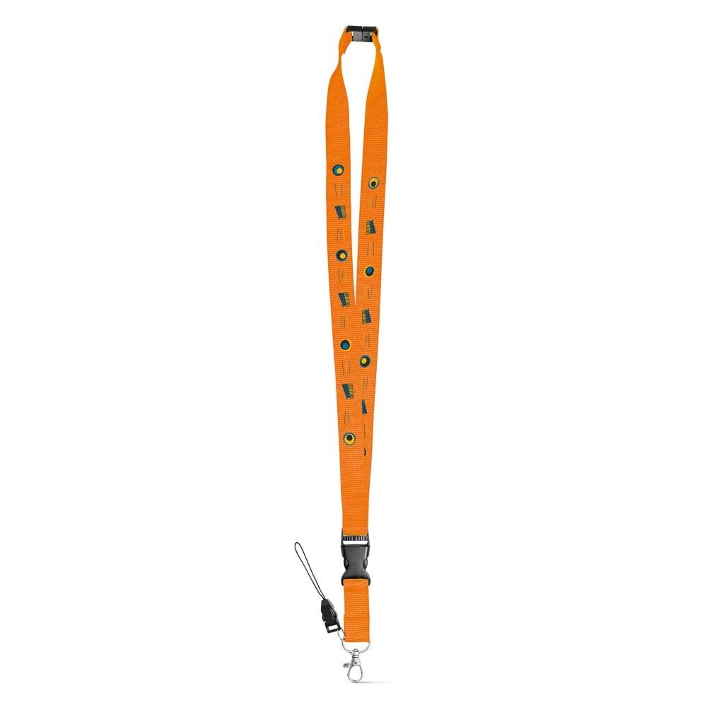 MURRAY Lanyard aus Polyester (20 mm) mit einem Schlüsselband - hellblau-230