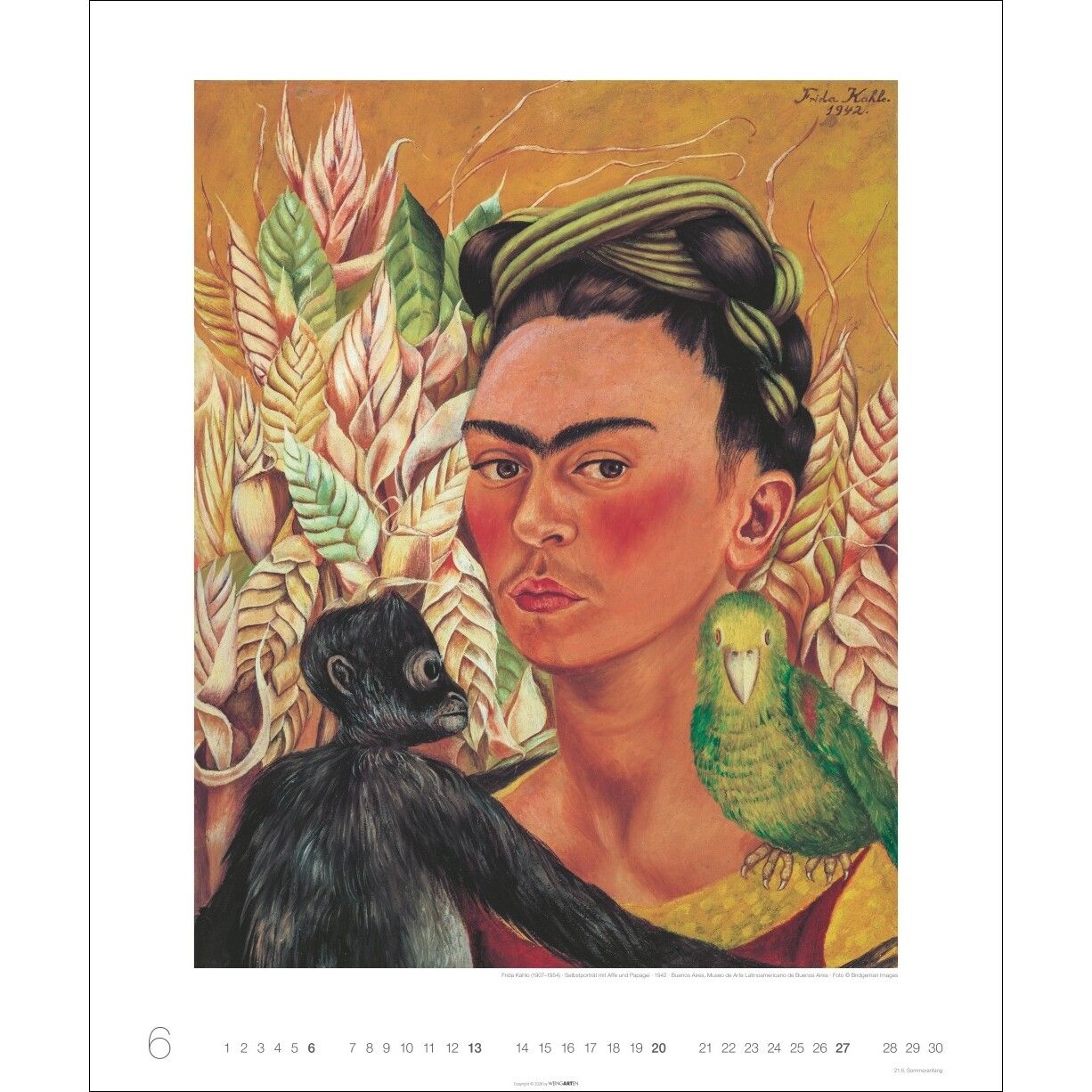Frida Kahlo Edition - Kunst & Kultur Kalender-275