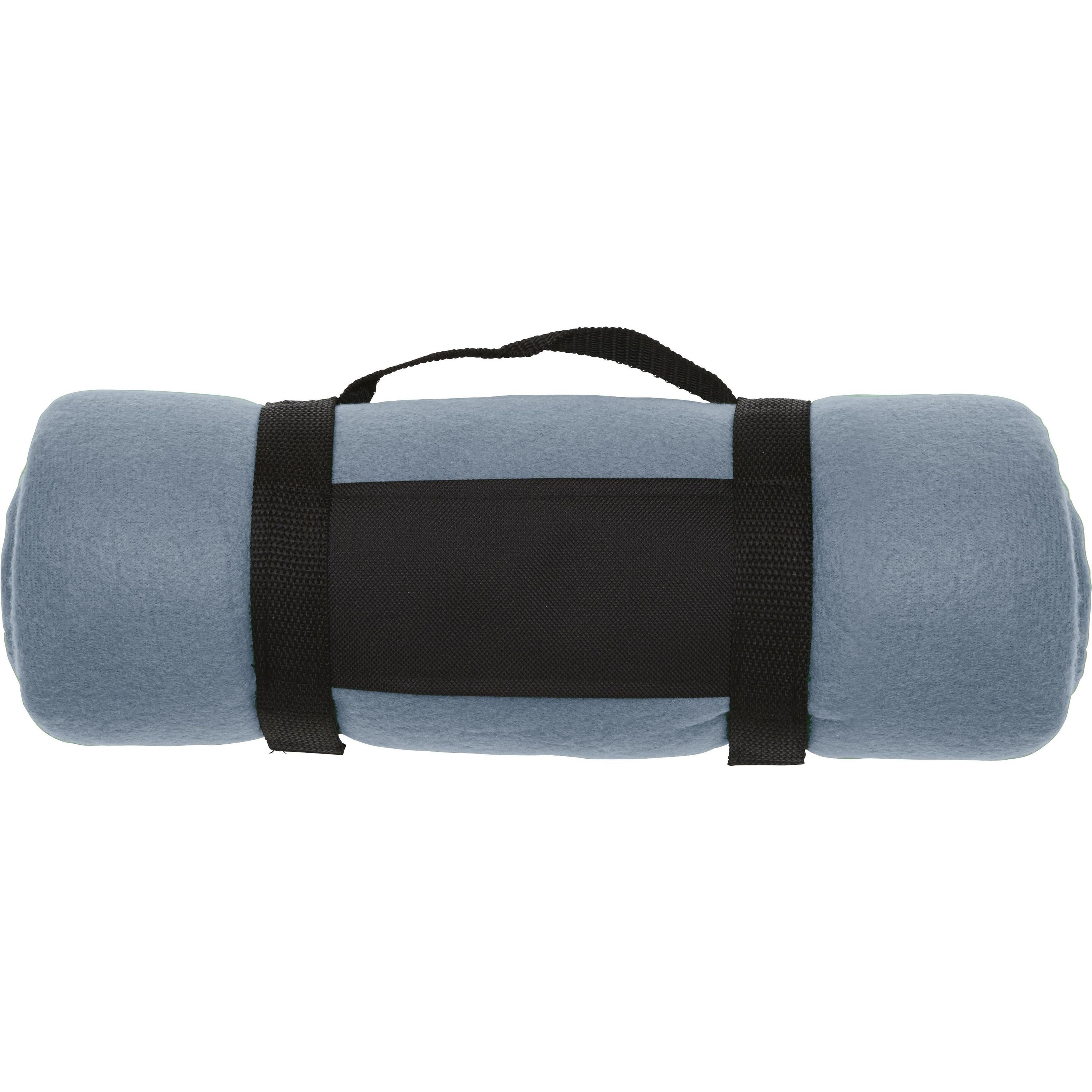 Fleece-Picknickdecke Nora - grau-493