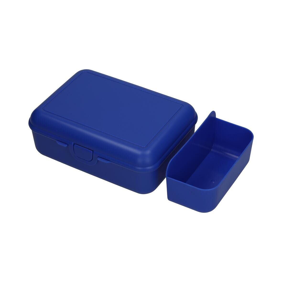 Vorratsdose School-Box deluxe, mit Trennschale - standard-rot-608