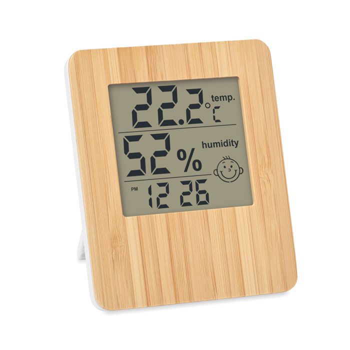 Wetterstation Bambus SUNCITY - holz-334